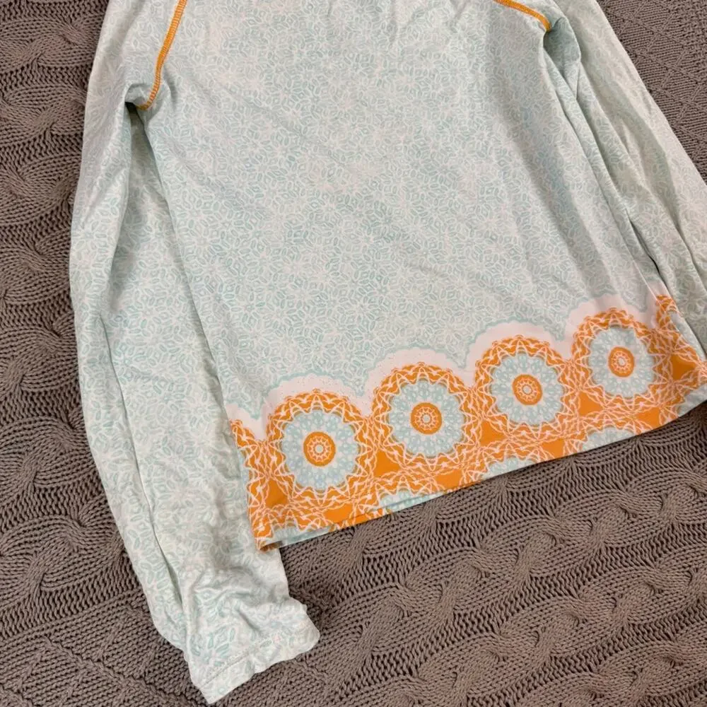 Cabana Life Geometric Rashguard ~ 7/8 - Picture 9 of 11